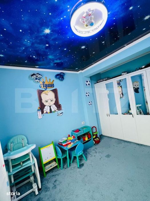 Apartament 3 camere,  decomandat, bloc nou, zona Burdujeni