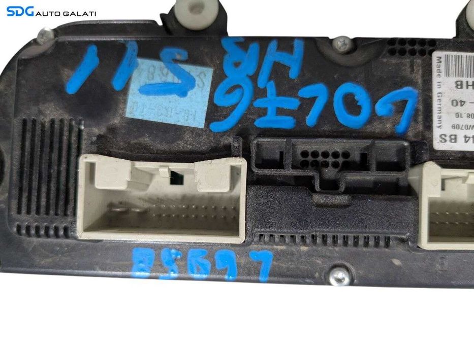 Panou Modul Unitate Comanda AC Aer Conditionat Clima Climatronic Volkswagen Passat B6 2005 - 2010 Cod 5K0907044 BS 5HB00974640 [L6958]