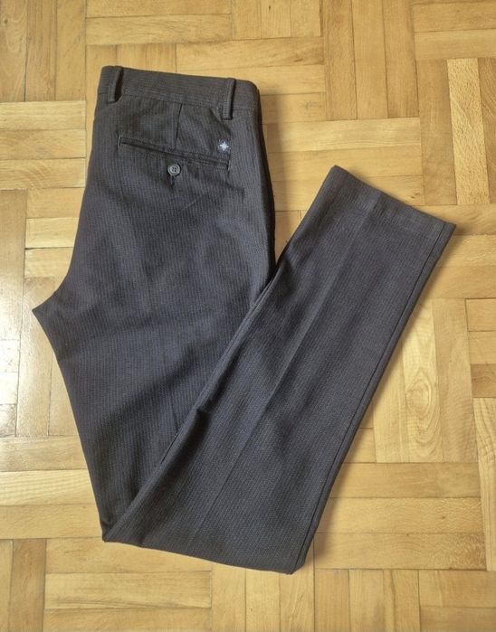 Pantaloni Premium Blusalina Slim Fit, Textură Groasă, Bărbați - 48