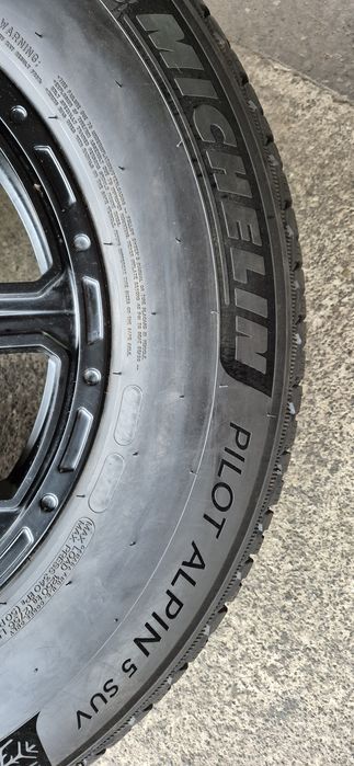Set jante aliaj R18 Jeep,8 J×18H2,Et.30,echipate cu anvelope Michelin