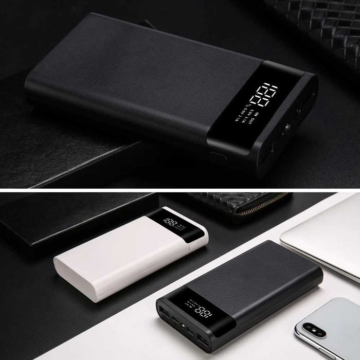 DPLUS S6 20000mAh Външна Батерия Power Bank Реален Капацитет Дисплей