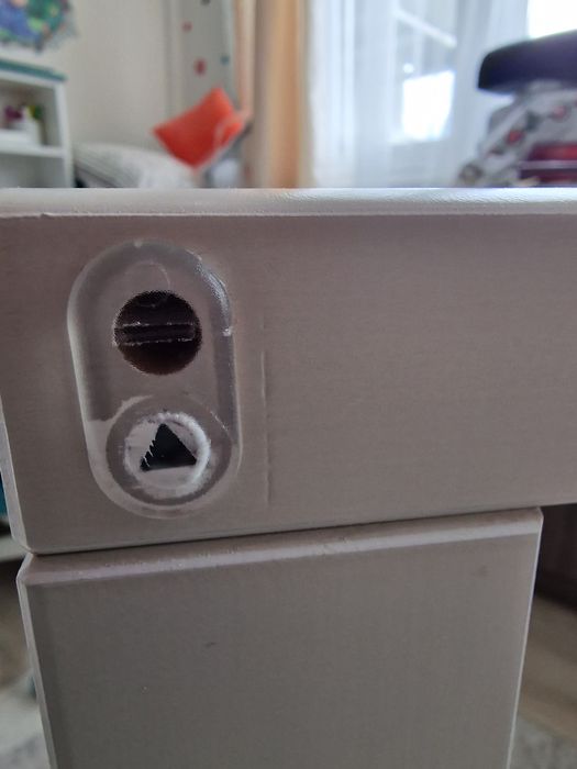 Бебешко легло / кошара IKEA Gulliver с матрак Skonast 60x120