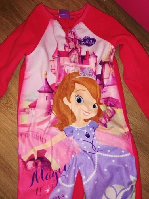 Salopeta polar printesa Sofia/ Minnie Mouse
