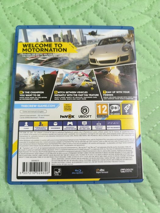 The crew 2 for ps4