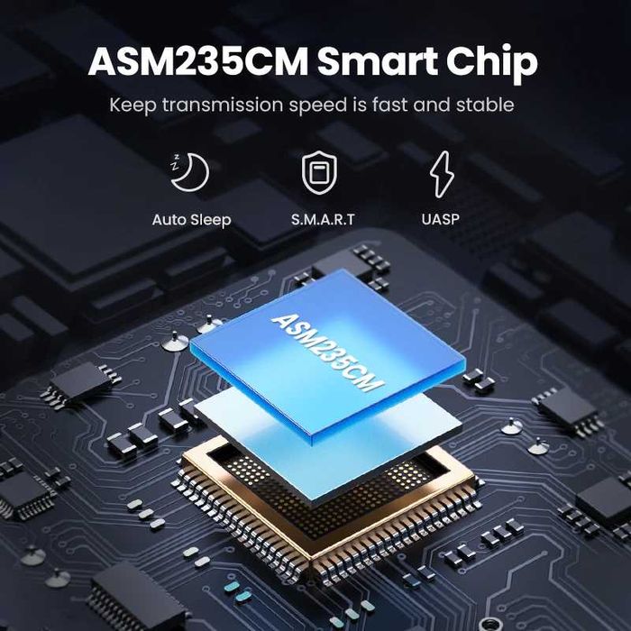 Кейс для SSD и HDD дисков UGREEN