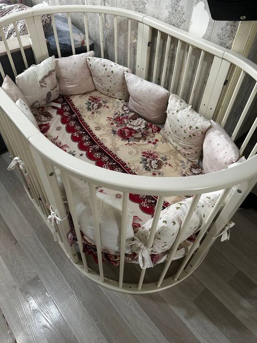 Кровать трансформер с бортиками