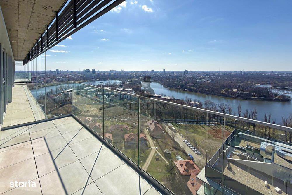 UP-site - apartament spatios cu vedere panoramica spre parc si lac — fotografia 1