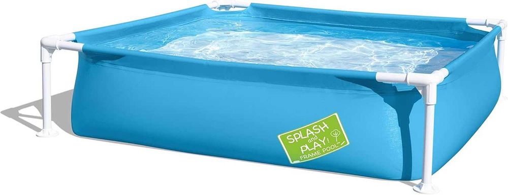 НОВИ! Детски басейн с метална рамка  Bestway 122х122x30.5см
