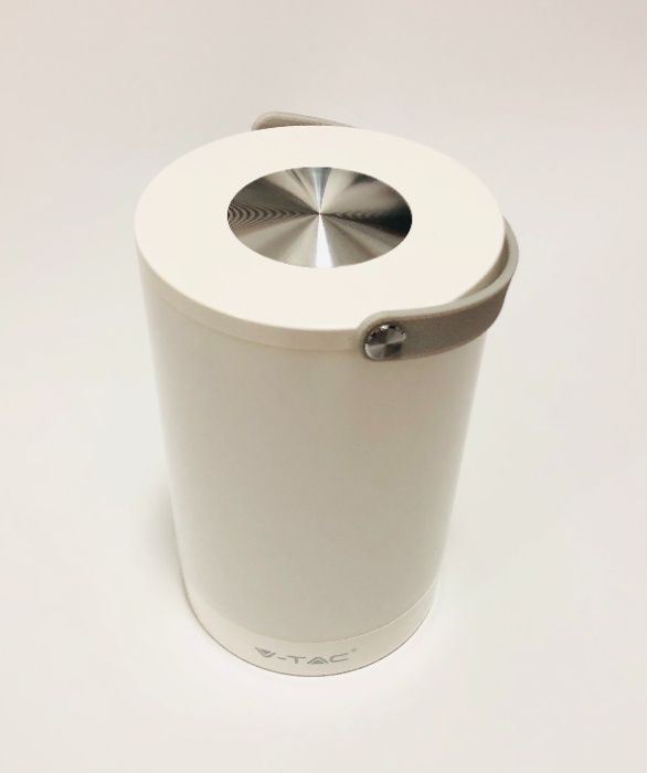 V-TAC, LED акумулаторна, къмпинг лампа Power bank, 4000K, 6W