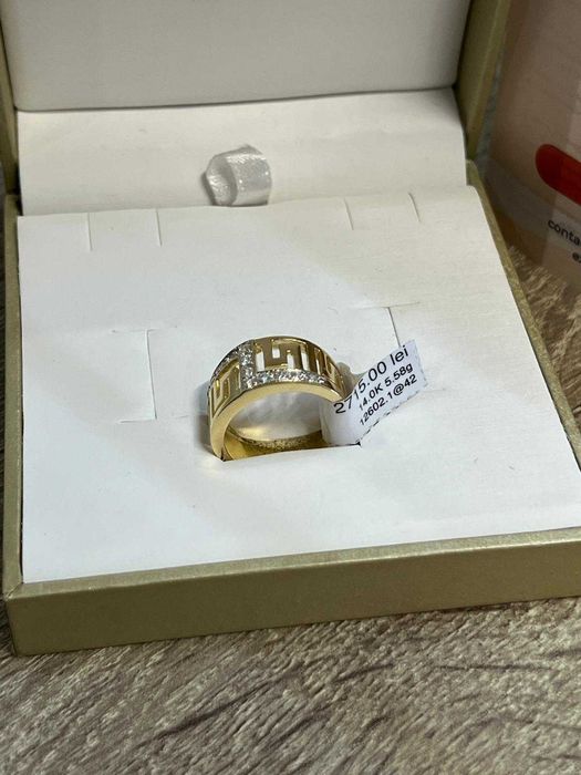 (AG42 B:12602) Inel aur 14K 5.58g