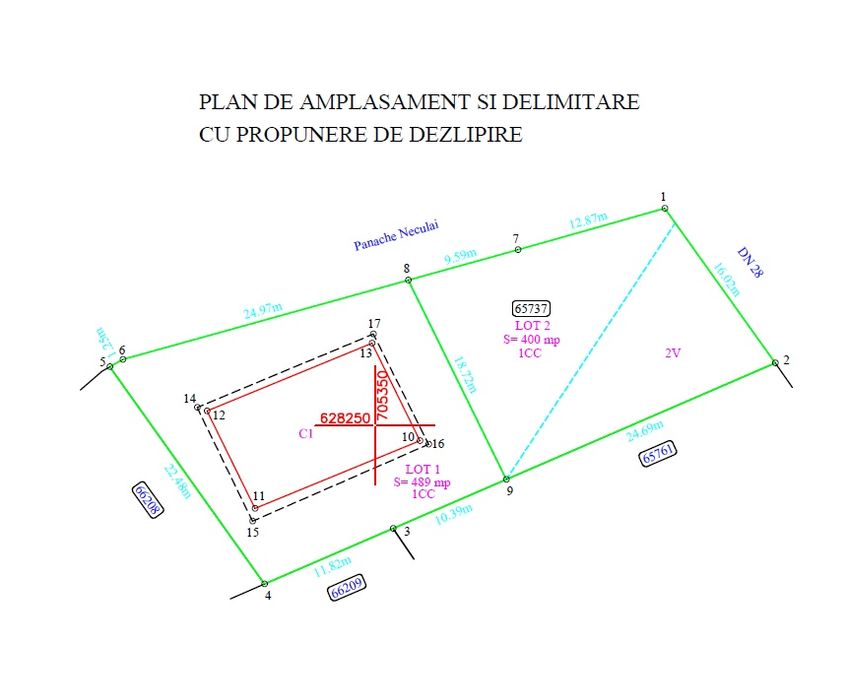 Execut lucrări de cadastru, topografie si geodezie