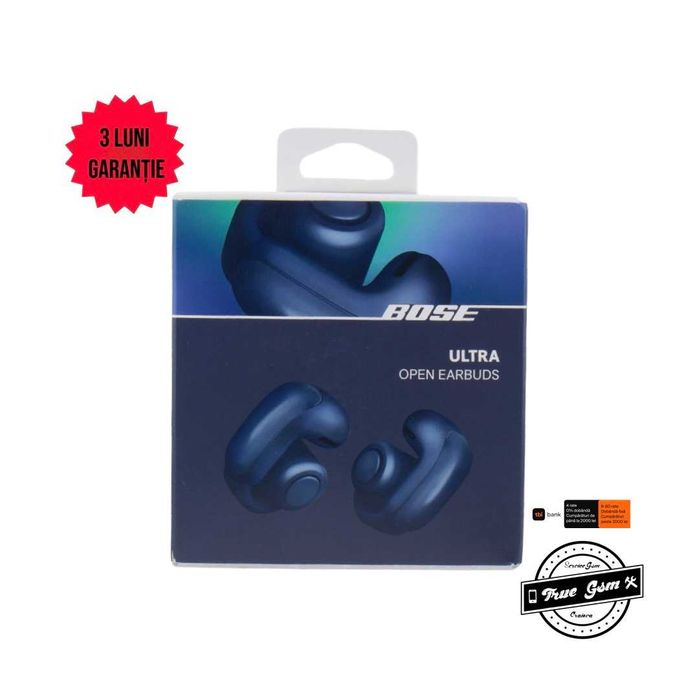 Casti Bose Open Ear Buds Ultra Lunar Blue | TrueGSM