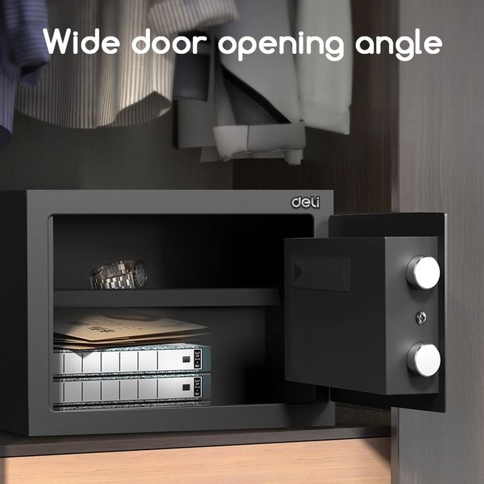 Цифровой сейф ET530 Deli 250х350х250. Доставка есть