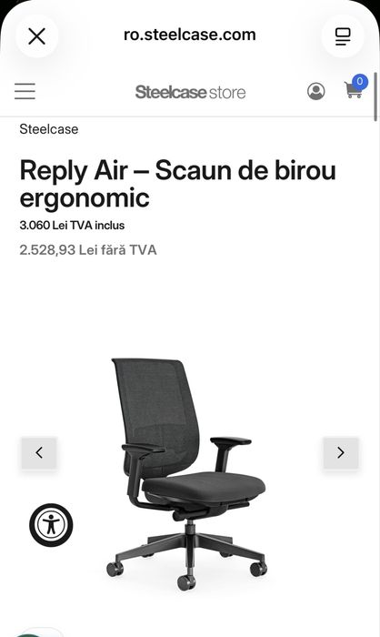 Scaun SteelCase si triple,prize Bachmann , mocheta,covor placi