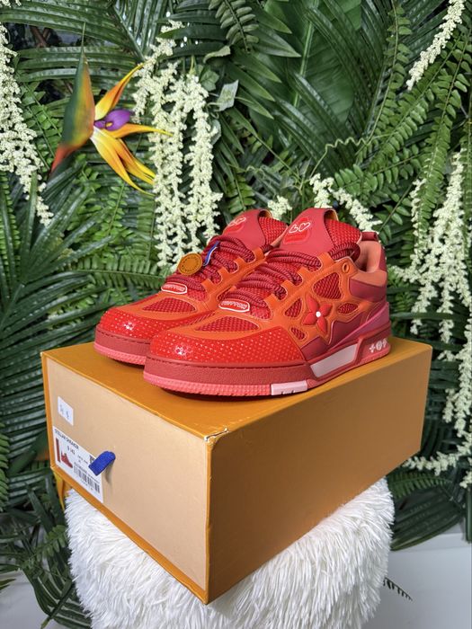 Louis Vuitton Trainer Skate Red