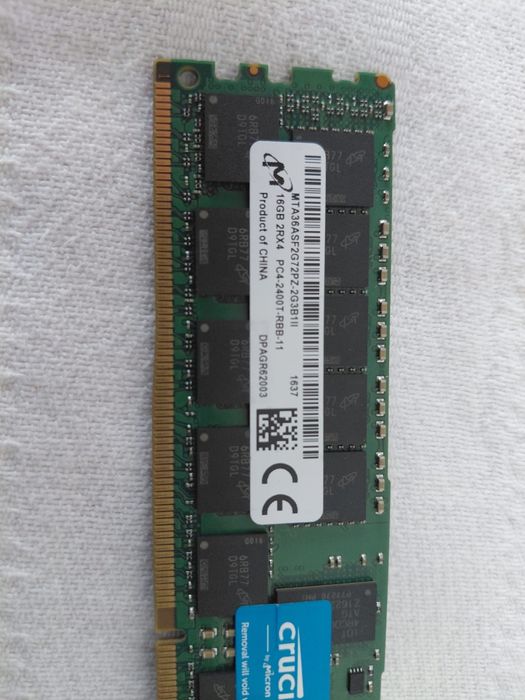 Kit 64GB 4x16GB DDR4 2400Mhz ECC