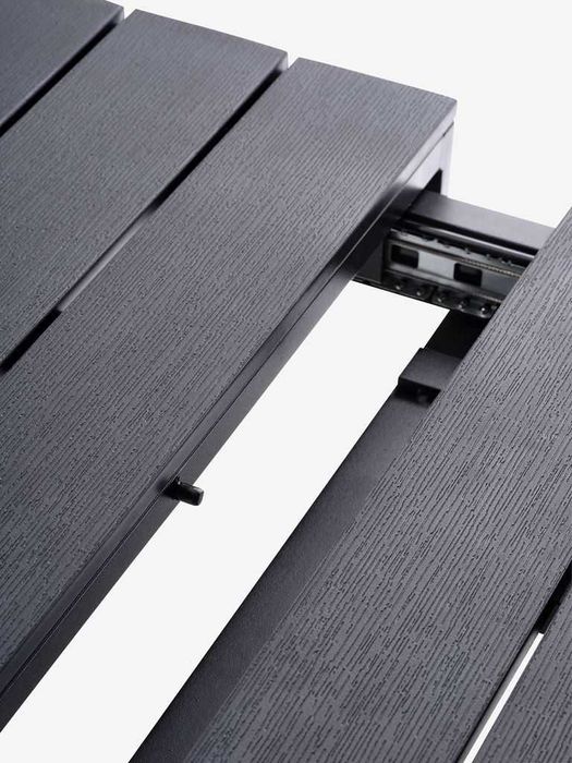 НОВ градинска маса HESTEHAVE Ш95xД205/275 черна