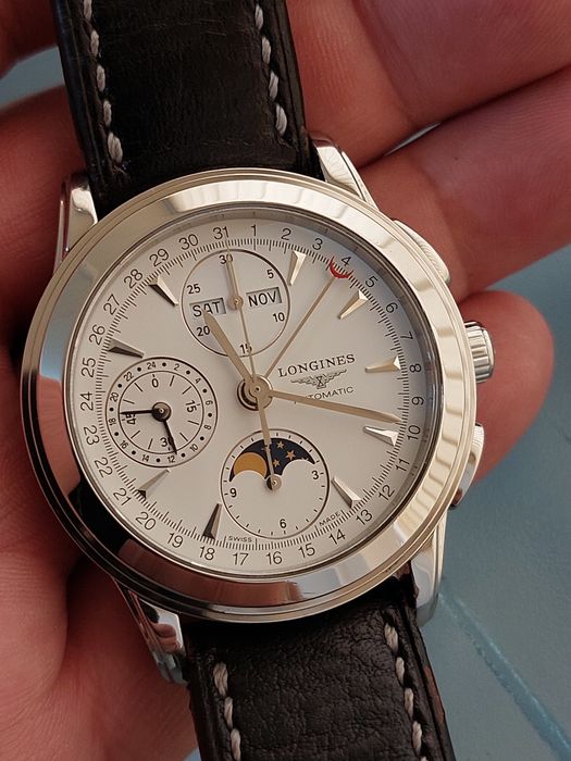 Longines Flagship chronograph Moonphase Calarasi OLX.ro