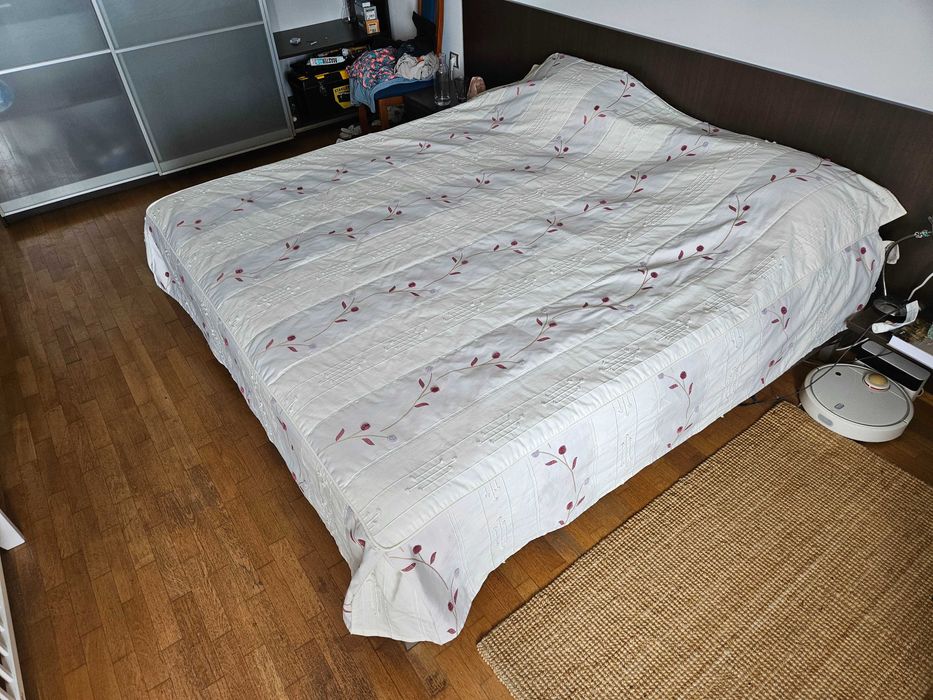 Кувертюра (200х200)+перде (300х230)