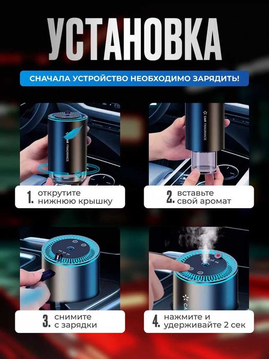 Aqlli avtomobil aromatizator, Умный авто ароматизатор os11 P35