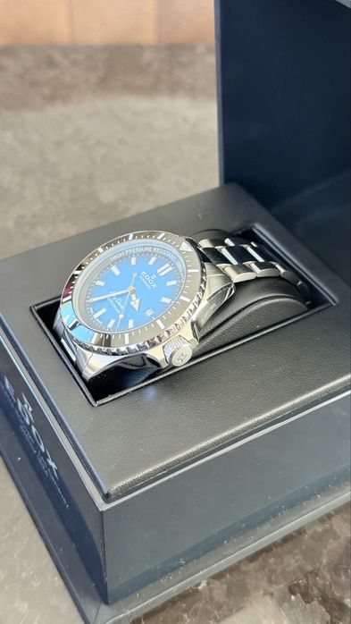 Edox Neptunian 1000m Diver 44mm Ceramic Bezel Full Set 2025 Automatic