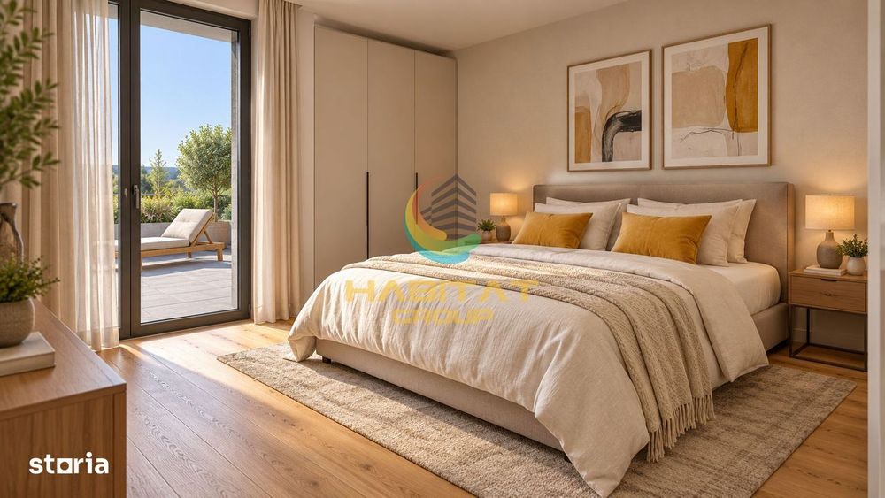 Apartament 4 camere cu terasa - Pallady