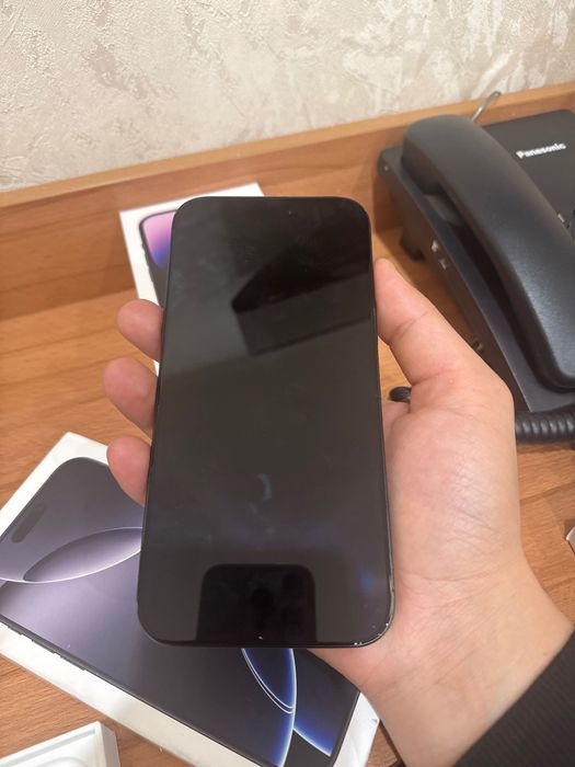 Iphone 16 pro max black titanium 256 GB