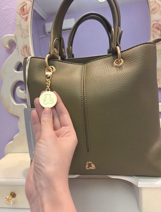Разкошна чанта Lulu castagnette