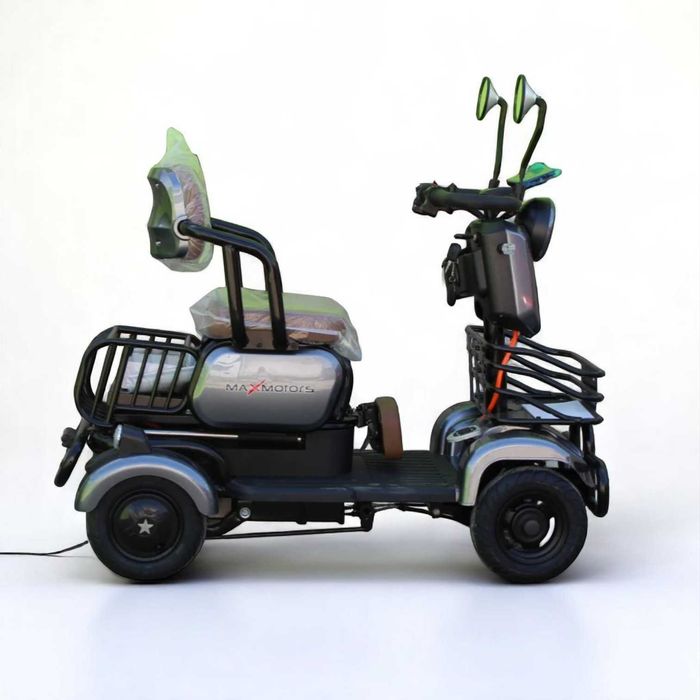 Електрическа триместна четириколка MaxMotors Х4 1500W - Graphite