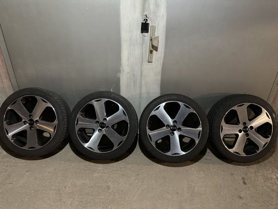 4х100 17 КИА Джанти с гуми KIA Rio, Stonic