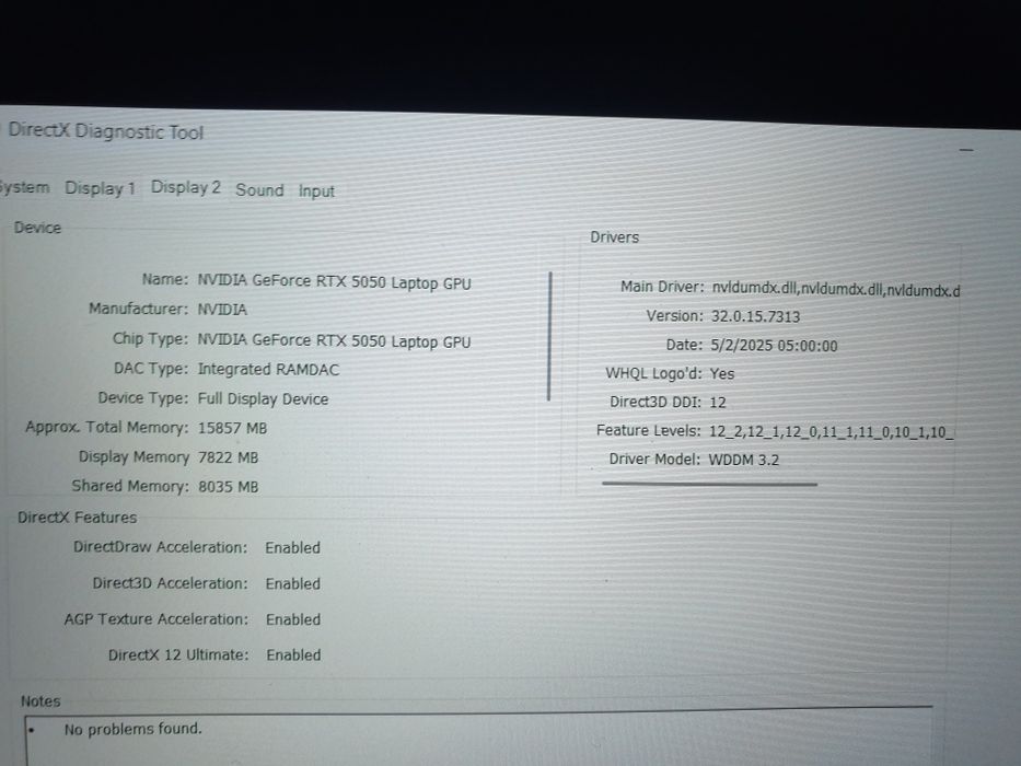 Acer Nitro V15 kafolat va garantiya qogozi bilan