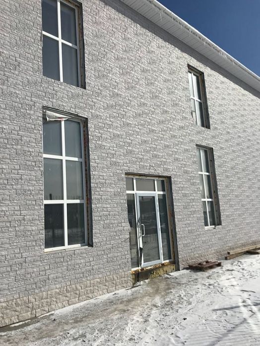 Сайдинг панел натукал тош эмитатсиясида. Базалт,  граним,  мрамор тош