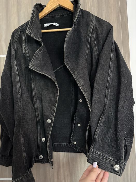 Дамско дънкено яке