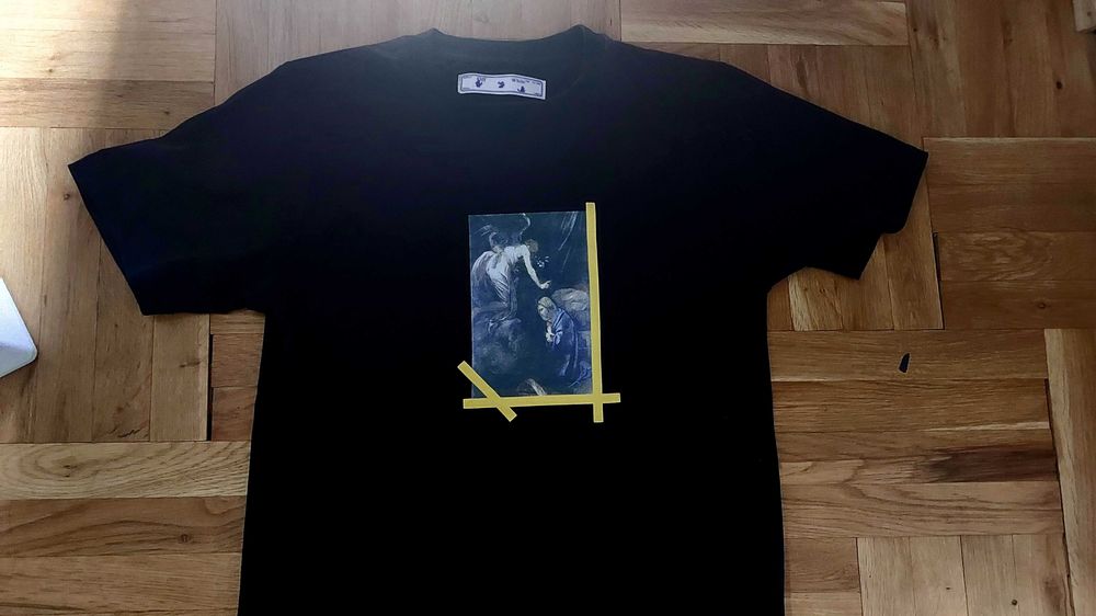 Off White Мъжка Тениска CARAVAGGIO размер S  L