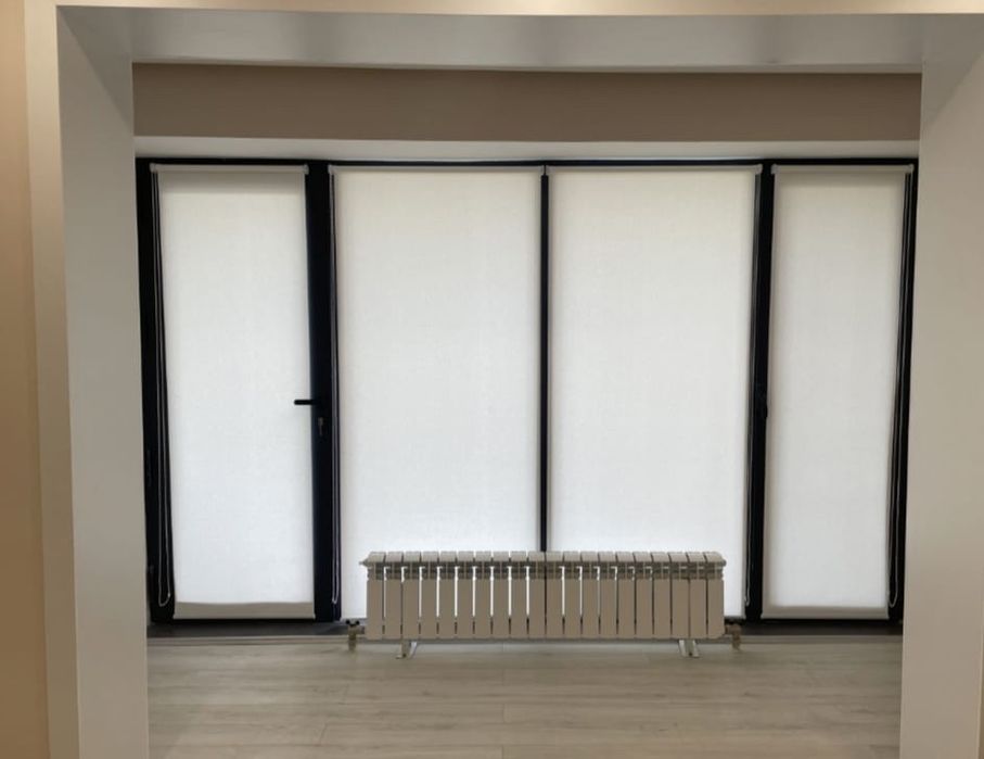 Однотонные ролл-шторы под заказ