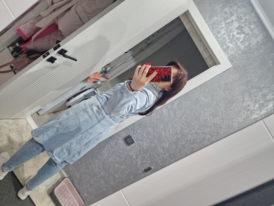 Тренч джинсовый. Американский.