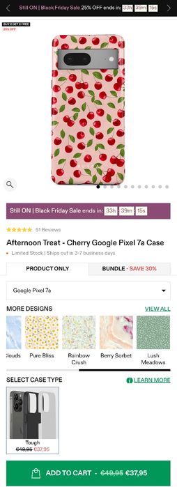 Кейсове Google Pixel 7A и 7 на BURGA