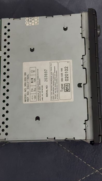 Оригинальная магнитола VW Gamma 4