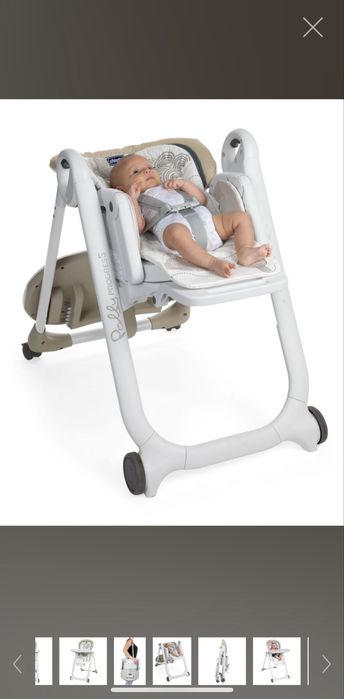 Scaun masa Chicco Polly Progress 5 in 1