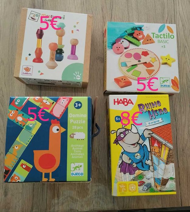 Детски образователни и настолни игри