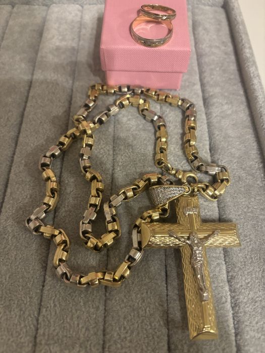 Златен ланец 37гр 14к(585) 64см