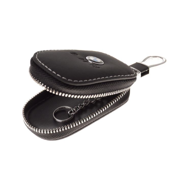 Естествена кожа ключодържател за volvo, bmv MPower Sline Porsche и др.