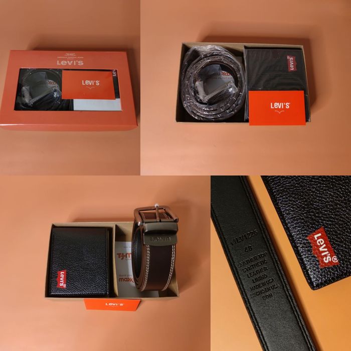 Подарочный набор Levi's - ремень и кошелек..