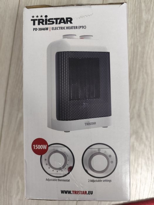 Aeroterma Ventilator incalzitor Radiator ceramica 1500W TRISTAR