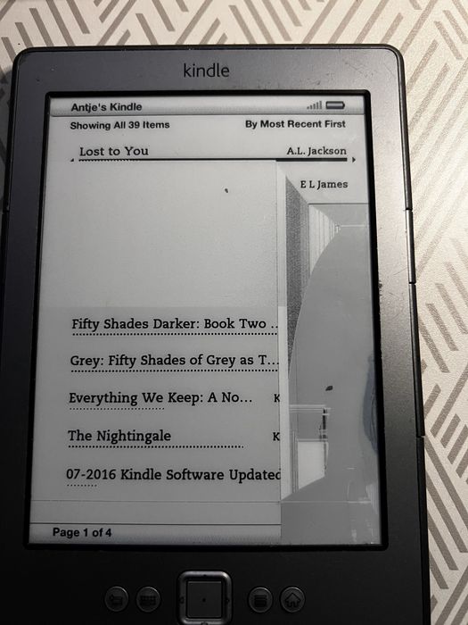 Kindle gen 4 amazon ereader