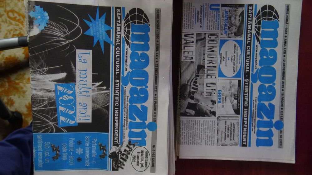 Colectie revista Magazin (albastru)