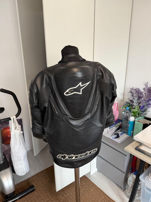 Geaca piele alpinestars L 52 cu cocoasa