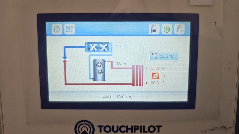 Carrier Aquasnap високотемпературна термопомпа мощности  14kw до 105kw