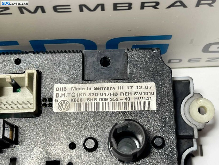 Climatronic Panou Comanda AC Aer Conditionat Clima Volkswagen Jetta 2006 - 2011 Cod 1K0820047HB [1067]
