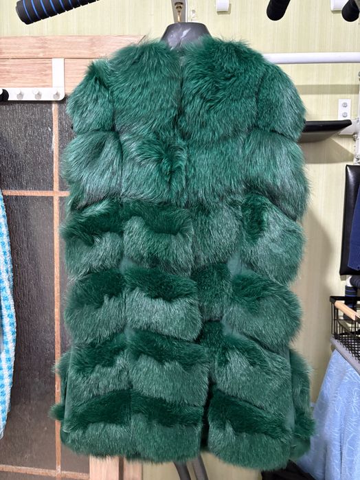 Песцовая жилетка